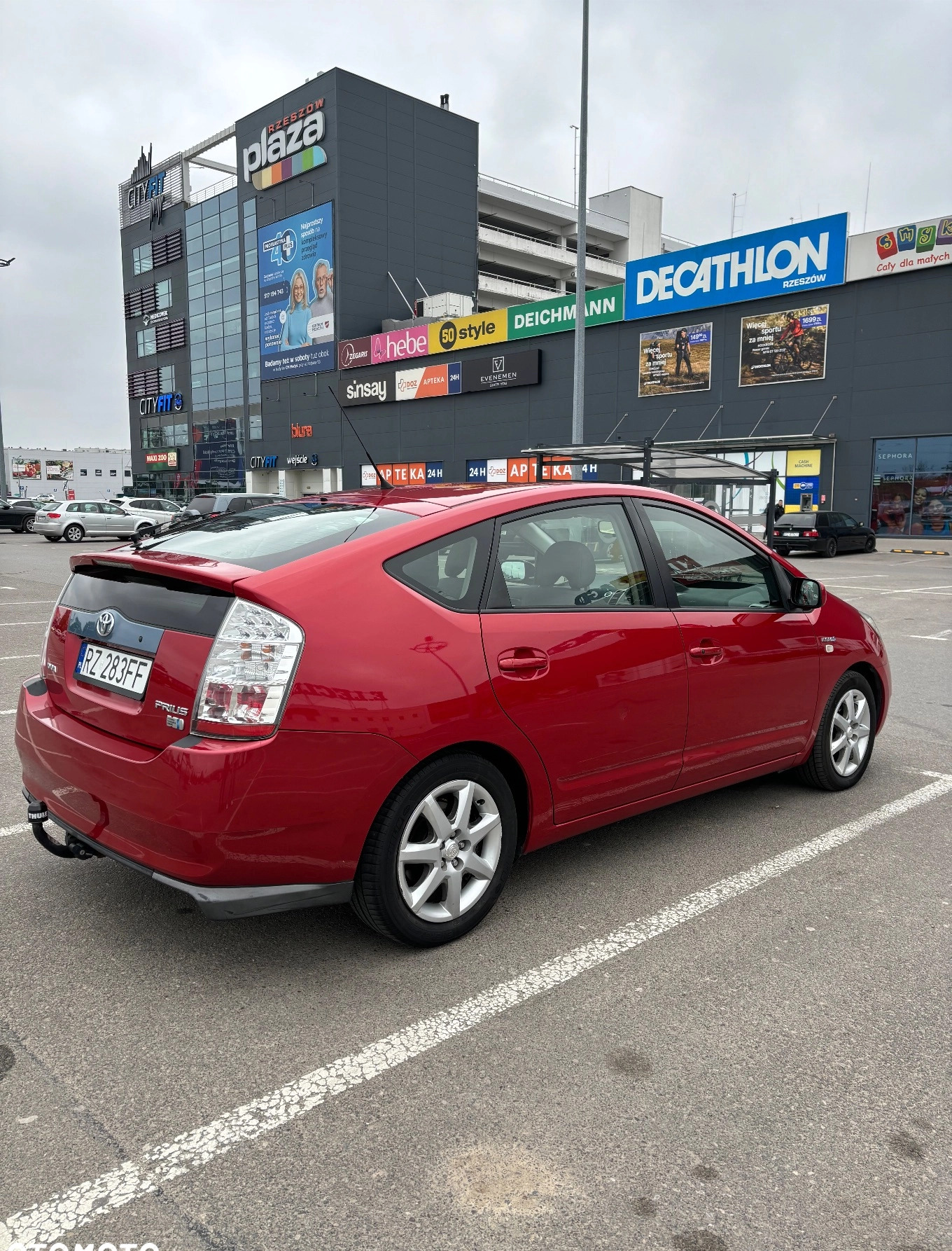 Toyota Prius cena 27800 przebieg: 153065, rok produkcji 2007 z Rzeszów małe 379